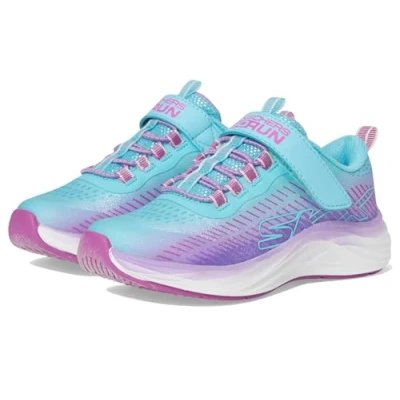 Abbildung von Skechers Kids Sneaker &quot;GO RUN ACCELERATE&quot;, mit Klettverschluss, Glitzer, Größenschablone zum Download