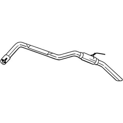 Abbildung von BOSAL 281 881 Endschalldämpfer NISSAN: Pathfinder 3
