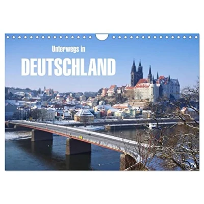 Abbildung von Unterwegs in Deutschland (Wandkalender 2025 DIN A4 quer), CALVENDO Monatskalender
