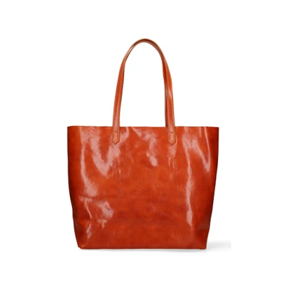 Abbildung von Viola Castellani Shoulder Shopping Bag, Damen, Größe: One Size, Camel tan