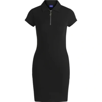 Abbildung von HUGO Jerseykleid, Damen, Größe: XXL, Black