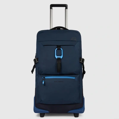Abbildung von Piquadro Corner Duffel Trolley, Größe: One Size, Blue