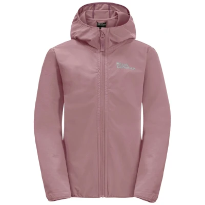 Abbildung von Jack Wolfskin Solyd K Softshelljacke für Kinder, Größe: 104, Ash mauve