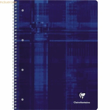 Abbildung von Clairefontaine Collegeblock, DIN A4, Lineatur 27, 80 Blatt, Sie erhalten 1 Stück á Blatt