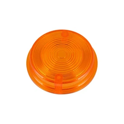 Abbildung von Blinkerkappe hinten, rund, orange für Simson S50, S51, S70, SR50, SR80 MZ ETZ, TS
