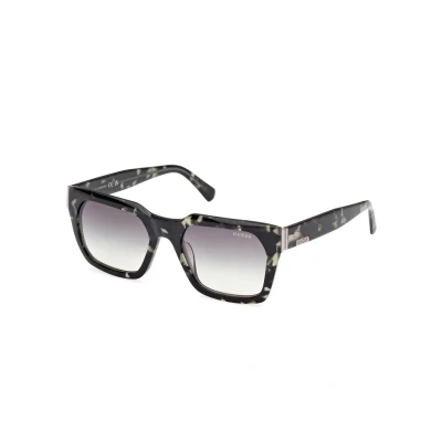 Abbildung von Guess Sonnenbrille, Herren, Größe: 53, Dark green/gradient green