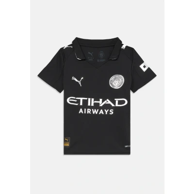 Abbildung von Puma Manchester City 25/26 Auswärtstrikot Teenager Für Kinder Black Größe: 13 14Y