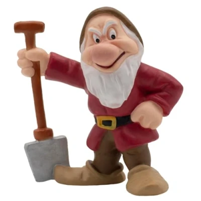 Abbildung von Bullyland 12478 Spielfigur Zwerg Brummbär aus Walt Disney Schneewittchen, ca. 5,1 cm, detailgetreu, ideal als kleines Geschenk für Kinder ab 3 Jahren