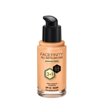 Abbildung von Max Factor Facefinity All Day Flawless 3 in 1 Foundation 30 ml
