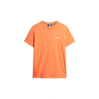 Abbildung von Superdry Vintage LOGO EMB Tshirt basic, Herren, Größe: XXL, Sunburst coral