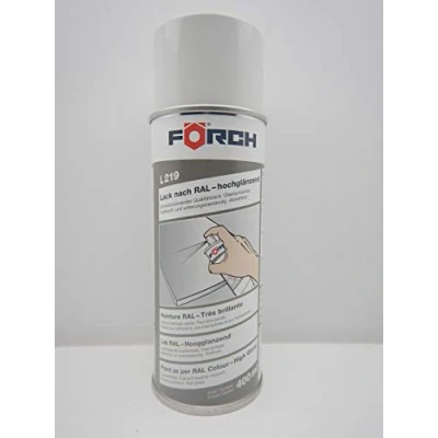 Abbildung von FORCH PAPYRUSWEISS Weiss RAL 9018 Lack LACKSPRAY Spray SPRAYDOSE 400ML (6)