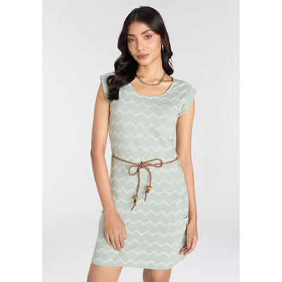 Abbildung von KangaROOS Jerseykleid, (Set, mit abnehmbarem Gürtel), Alloverprint NEUE KOLLEKTION