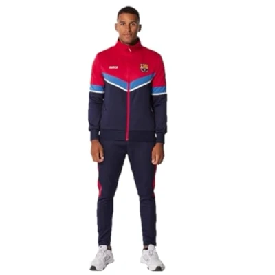 Abbildung von Barcelona FC Trainingsanzug 23/24 Erwachsene Größe X Large (XL) Saison Offizieles Product Jacke und Hose für Fussball Training