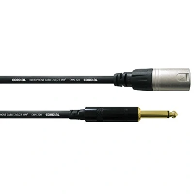 Abbildung von CORDIAL Kabel AUDIO XLR male/jack mono 5 m Essentials / Jack