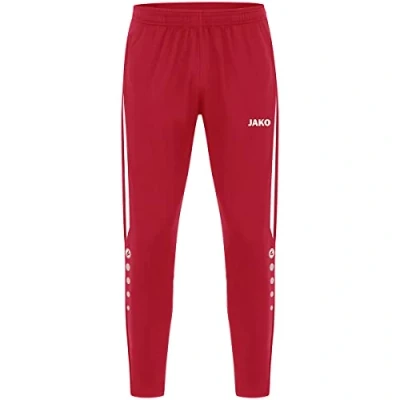 Abbildung von JAKO Kinder Polyesterhose Power, Rot/Weiß, 164