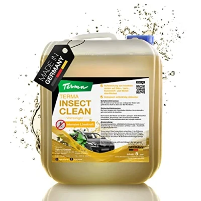 Abbildung von Terma Insektenentferner 5l Extra Starkes Konzentrat Made in Germany Wohnwagen Reiniger aussen und Innenreiniger Boden, Regenstreifen entferner, Vorzeltreiniger, Wohnmobilreiniger, uvm.