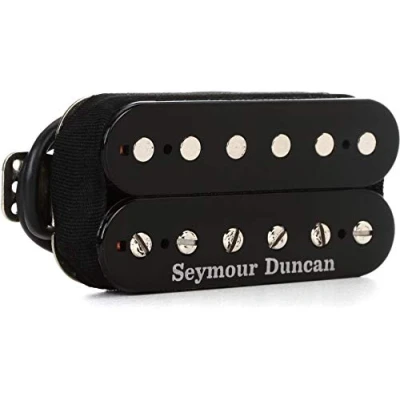 Abbildung von Seymour Duncan TB 6 Humbucker Single Size Distortion Trembucker Tonabnehmer für E Gitarre Schwarz