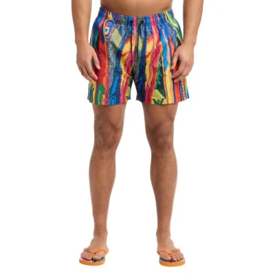 Abbildung von Carlo Colucci Badeshorts redmulticolor, Herren, Größe: XXL, Red multicolor