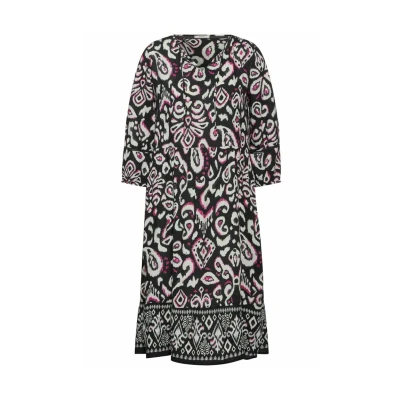 Abbildung von Cecil MIT Print Freizeitkleid, Damen, Größe: Medium, Schwarz