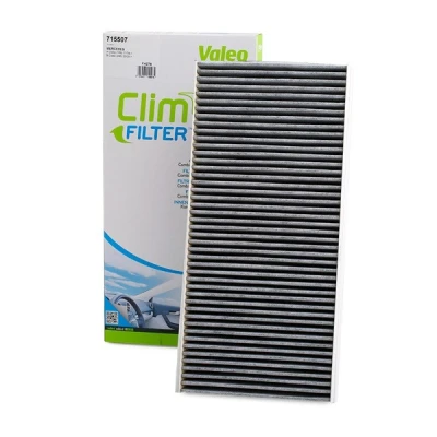 Abbildung von VALEO CLIMFILTER PROTECT 715507 Innenraumfilter Aktivkohlefilter 394 185 32 MERCEDES BENZ: A Klasse, B Klasse