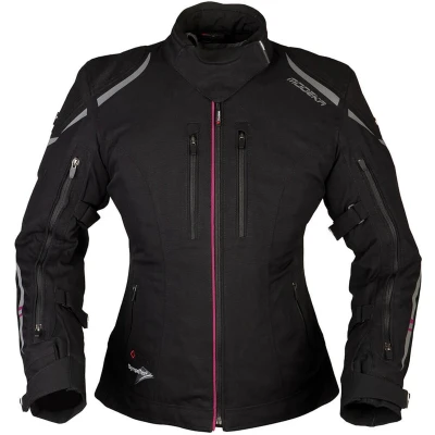 Abbildung von Modeka Motorradjacke Takuya Lady Textiljacke Damen schwarz 40