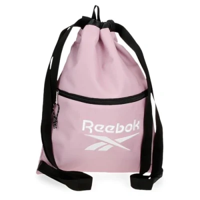 Abbildung von Reebok Boston Rucksack mit Reißverschluss, Rosa, 35 x 46 cm, Polyester, von Joumma Bags, 35x46x0.5 cms, Reißverschluss