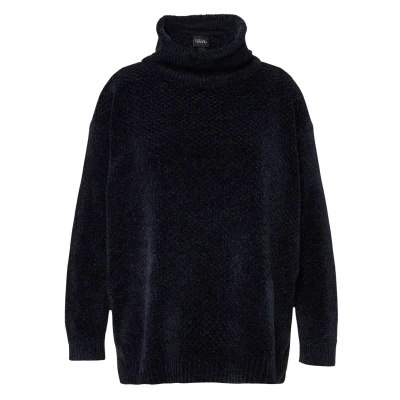 Abbildung von Ulla Popken Strickpullover, Damen, Größe: 54/56, Marine