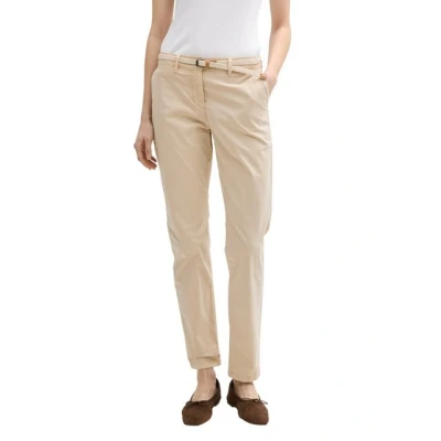 Abbildung von TOM Tailor SLIM Chino, Damen, Größe: 34x30, Summer beige