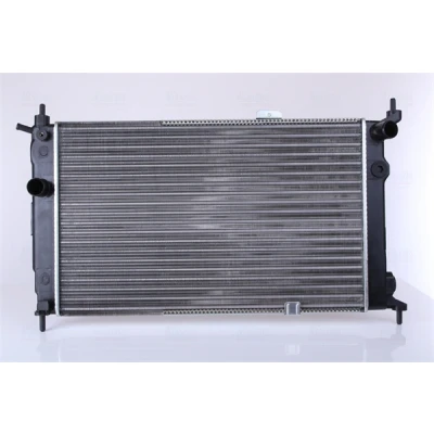 Abbildung von NISSENS 63252A Kühler, Motorkühlung Aluminium 590 378 23 Kühlrippen mechanisch gefügt OPEL: Astra F Caravan, CC, Limousine