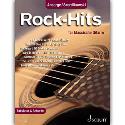 Abbildung von Rock Hits: 25 beliebte Songs. Gitarre. Spielbuch. (Klassische Gitarrenhits)
