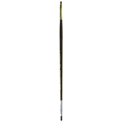 Abbildung von Winsor &amp; Newton 5501004 Monarch Pinsel Flachpinsel, kurzer Stiel Nr. 4 5,8mm, professioneller Synthetikhaarpinsel für Ölfarben oder Acrylfarben