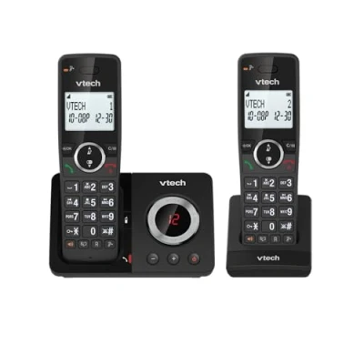 Abbildung von VTech Digitales Schnurlostelefon ES2051, doppelter Anrufbeantworter, Blocker für unerwünschte Anrufe