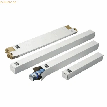 Abbildung von TidyPac Versandhülse Viereck 500x65x65mm weiß
