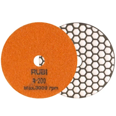 Abbildung von Rubi Diamant Polierpad Körnung 200 100 mm