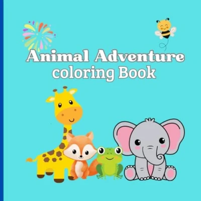 Abbildung von Animal Adventure coloring Book: Educational pages with animals for children 2 9