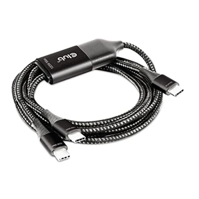 Abbildung von CLUB3D CAC 1527 USB Kabel C Schwarz