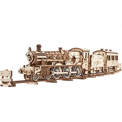 Abbildung von Ugears Puzzle Hogwarts Express™ Harry Potter Mechanisches Holzpuzzle, 504 Puzzleteile