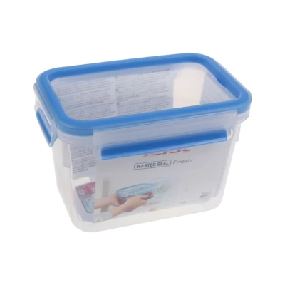 Abbildung von Tefal Masterseal Fresh Box Kunststoff für Lebensmittel, Kunststoff, blau, 1.1L