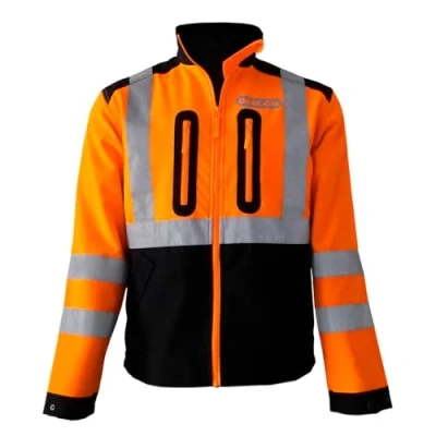Abbildung von Oregon Fiordland Pro Kettensägen Schnittschutz Bundhose, Typ A, professionelle PSA Bekleidung Klasse 1, verstellbar mit Premium 20m/s EN ISO 11393 2 für Männer und Frauen Größe S