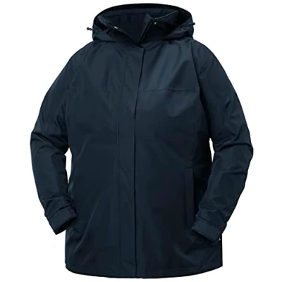 Abbildung von Helly Hansen Damen W Aden Plus Jacket, Marineblau, 1X