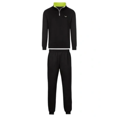Abbildung von Trigema Herren 674813119S Freizeitanzug, schwarz, 5XL