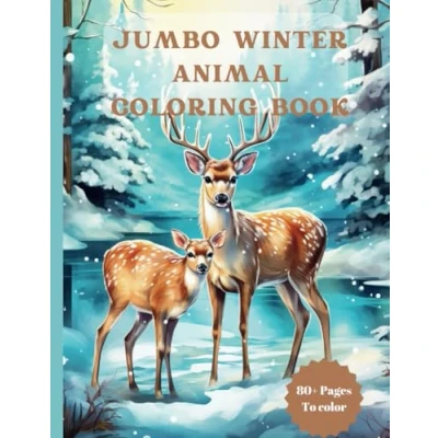 Abbildung von Winter Animal Coloring Book: A Festive Adventure with Winter&#039;s Cutest Animals