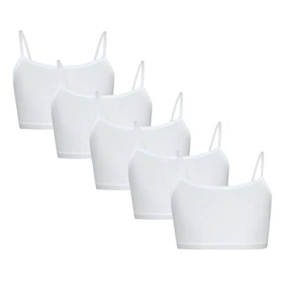 Abbildung von TupTam Bustier Mädchen mit Spaghettiträger 5er Pack