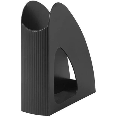 Abbildung von HAN Stehsammler Re LOOP 1 Stück, say yes to 100% recycled, Zeitungsständer, Stehordner, modernes, junges Design für DIN A4/C4 Unterlagen, 76 x 239 256 mm, 16218 913, schwarz