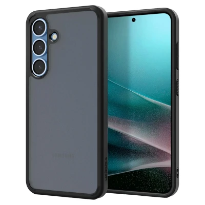 Abbildung von Samsung Galaxy S25 Plus Hülle Kunststoff Spigen Hard Case/Backcover Handyhülle Schwarz Shockproof/Stoßfest