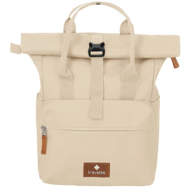 Abbildung von Travelite Basics Short Handle Rollup off white Rucksäcke
