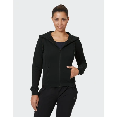 Abbildung von Venice Beach Kirsty 4032 OB Sweatjacke Kapuze Black XS