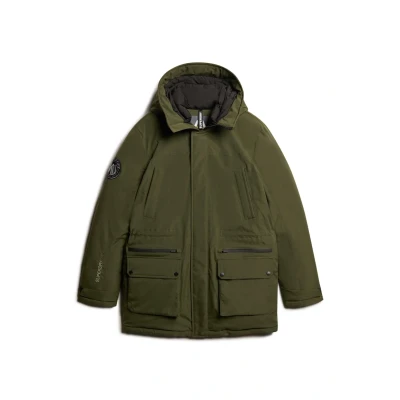 Abbildung von Superdry CITY Padded Wintermantel, Herren, Größe: Medium, Army khaki