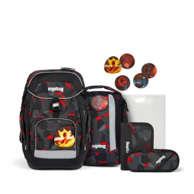 Abbildung von ergobag Maxi Schulrucksack Set Taekbärdo Grau