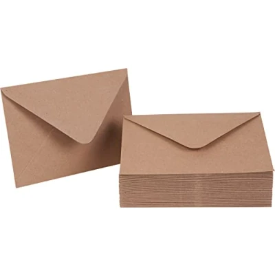 Abbildung von Craft UK Limited Briefumschlag, Kraftpapier, 50 Stück